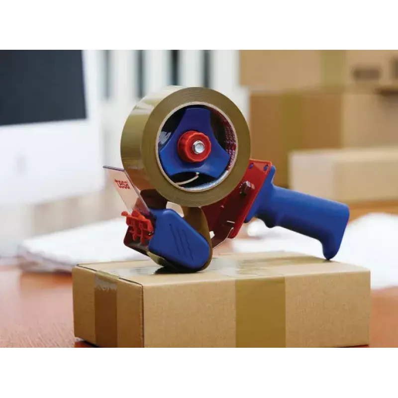 Tape dispenser TESA 6300 Metaal Rubber Blauw Rood