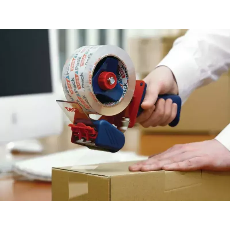 Tape dispenser TESA 6300 Metaal Rubber Blauw Rood