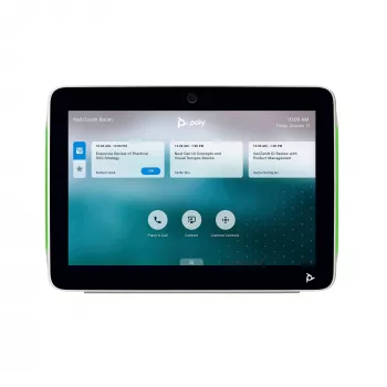 HP Poly TC10 Touch-controller Wit zonder draadloos GSA/TAA, Wit, 1280 x 800 Pixel, 260 mm, 184 mm, 64 mm, 1,27 kg