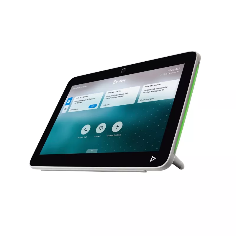HP Poly TC10 Touch-controller Wit zonder draadloos GSA/TAA, Wit, 1280 x 800 Pixel, 260 mm, 184 mm, 64 mm, 1,27 kg