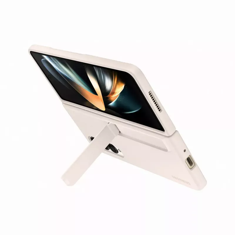 Samsung Standing Cover met pen voor Galaxy Z Fold4, zand (EF-OF93PCUEGWW)
