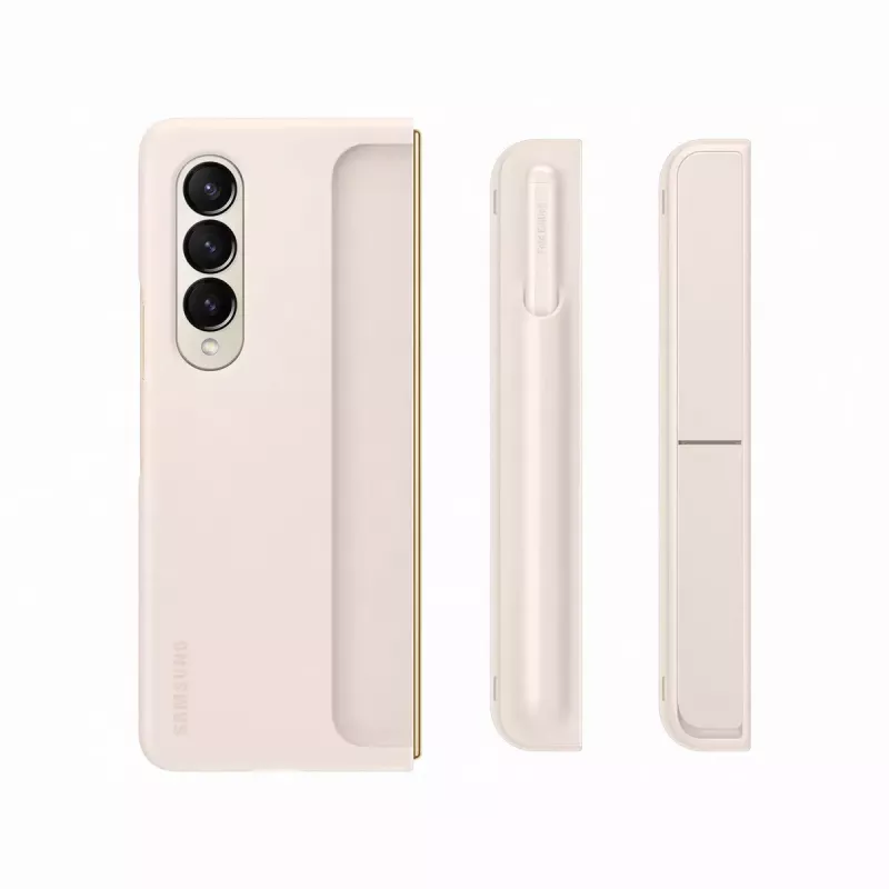 Samsung Standing Cover met pen voor Galaxy Z Fold4, zand (EF-OF93PCUEGWW)