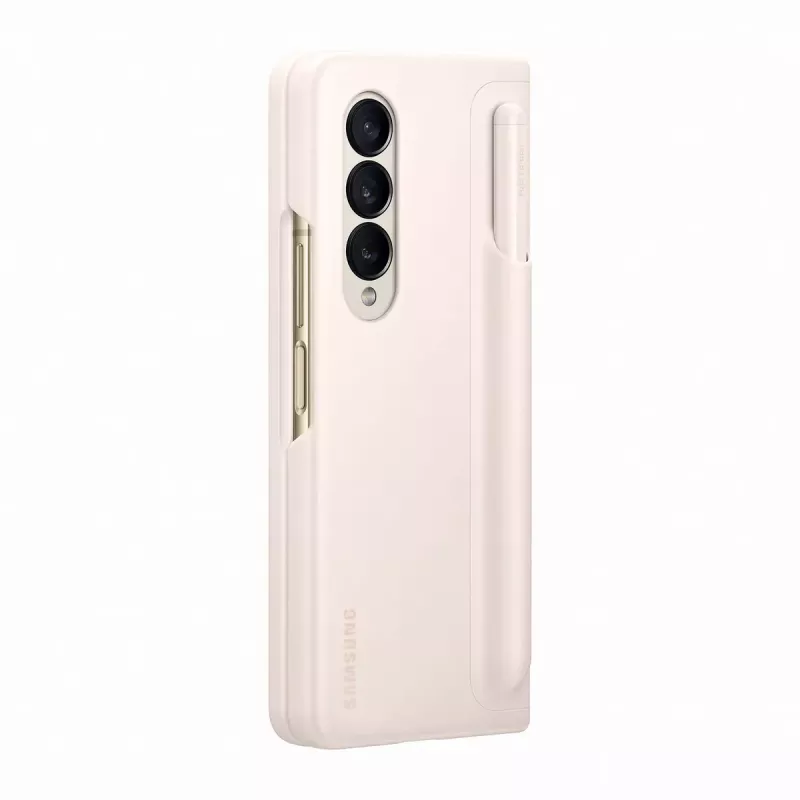 Samsung Standing Cover met pen voor Galaxy Z Fold4, zand (EF-OF93PCUEGWW)