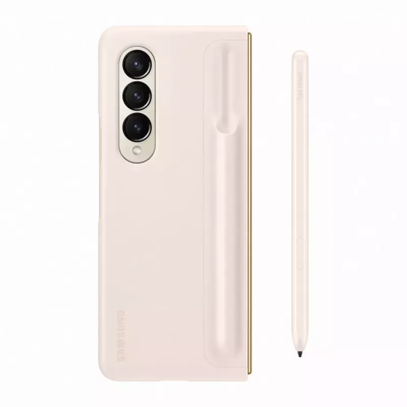 Samsung Standing Cover met pen voor Galaxy Z Fold4, zand (EF-OF93PCUEGWW)
