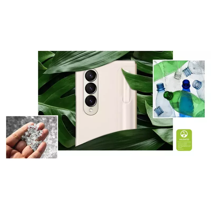 Samsung Standing Cover met pen voor Galaxy Z Fold4, zand (EF-OF93PCUEGWW)