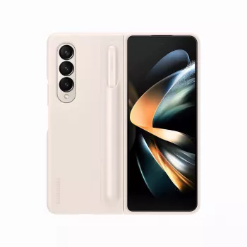 Samsung Standing Cover met pen voor Galaxy Z Fold4, zand (EF-OF93PCUEGWW)