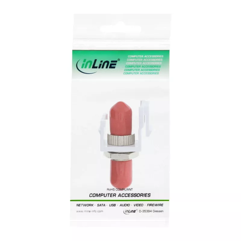 Glasvezel Keystone snap-in adapter InLine 89988D