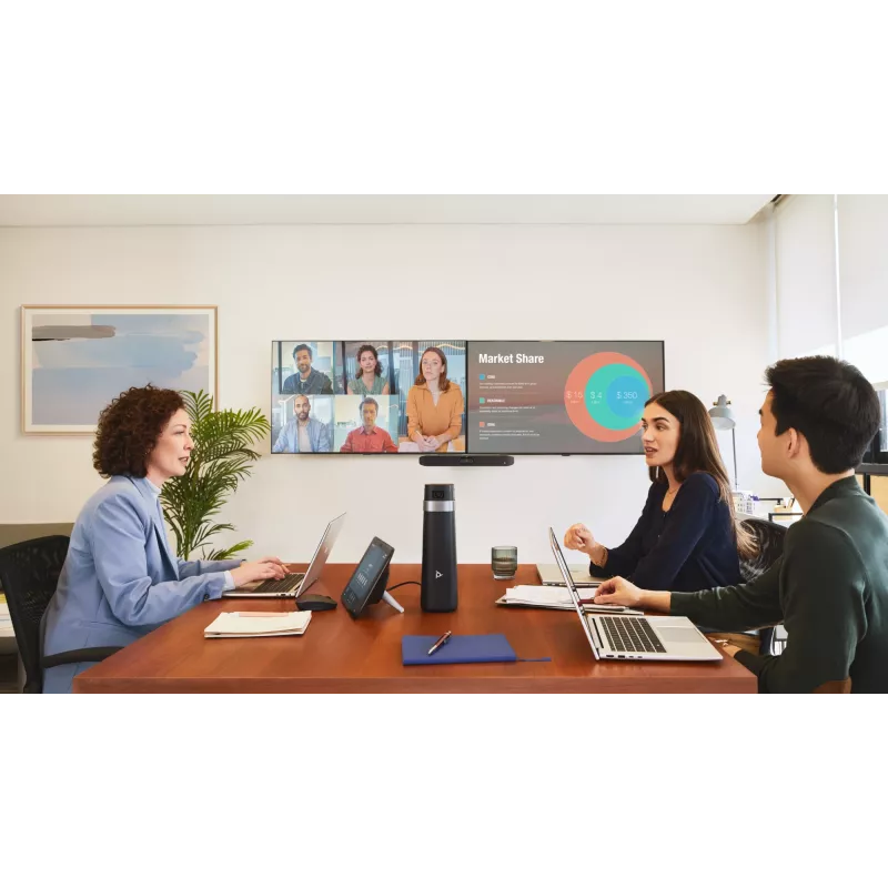 HP Poly Studio X32 all-in-one videobar zonder radio of voeding TAA