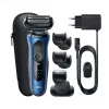 Braun Series 6 61-B1500s foliescheerapparaat trimmer blauw