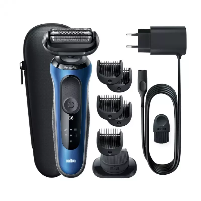 Braun Series 6 61-B1500s foliescheerapparaat trimmer blauw