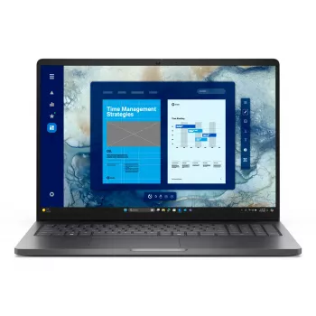 DELL Pro 16 PC16250 Intel Core Ultra 5 225U laptop 40,6 cm (16 inch) Full HD+ 16 GB DDR5-SDRAM 512 GB SSD Wi-Fi 6E (802.11ax) Windows 11 Pro Duits zwart