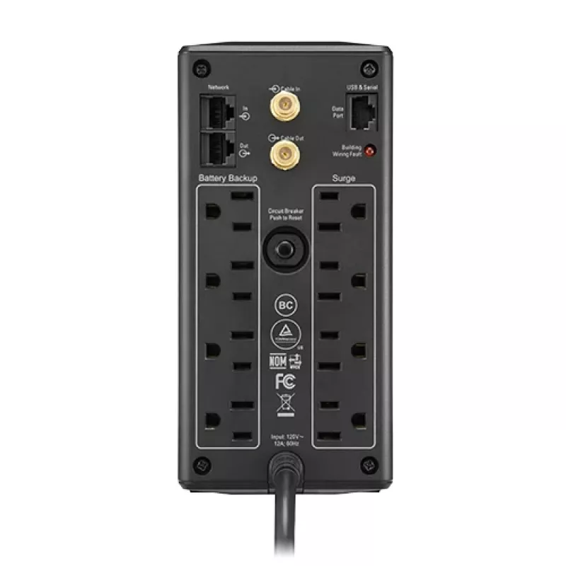 APC BX1000M noodstroomvoorziening (UPS) line-interactive 1 kVA 600 W 8 AC-uitgangen