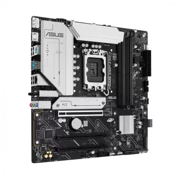 ASUS PRIME B760M-A WIFI II moederbord, micro ATX, Intel B760, LGA 1700, DDR5, 4 DIMM-slots, tot 256 GB, Wi-Fi 6E, 2,5Gb Ethernet