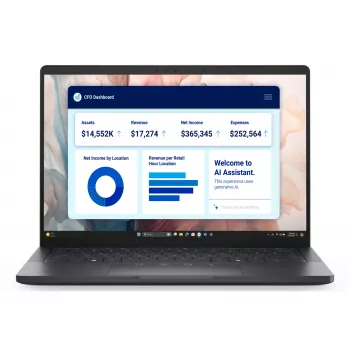 DELL Pro 13 Premium PA13250 Copilot+ PC Intel Core Ultra 7 268V Laptop 33,8 cm (13,3 inch) touchscreen Quad HD+ 32 GB LPDDR5x-SDRAM 512 GB SSD Wi-Fi 7 (802.11be) Windows 11 Pro Duits grijs