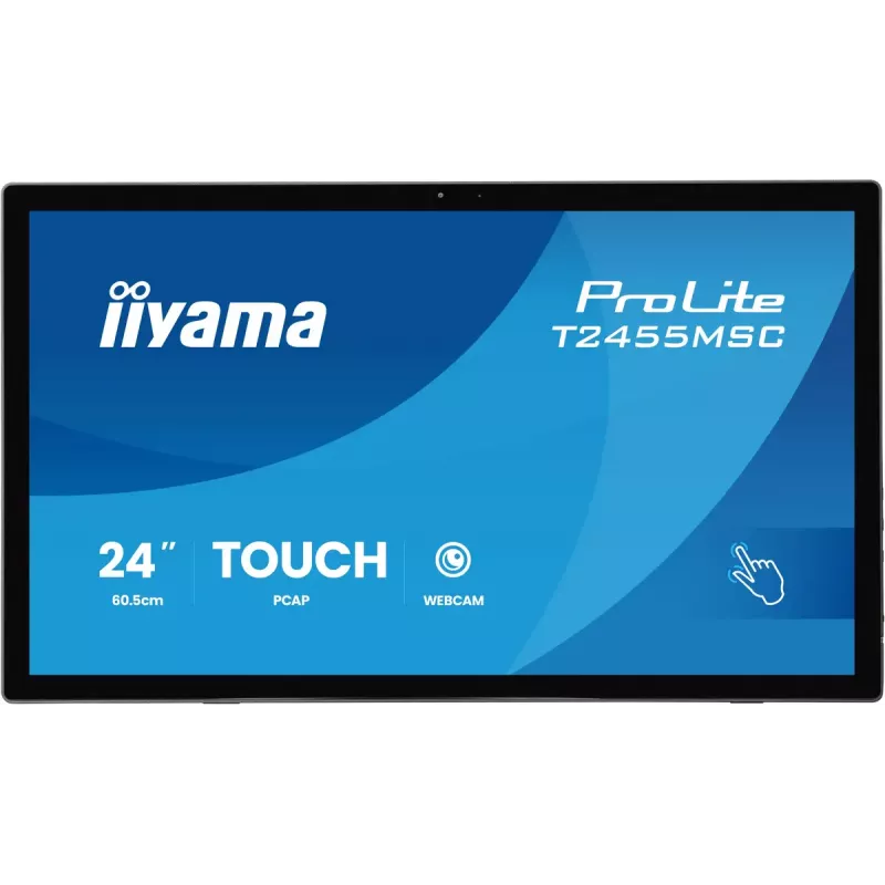 Touch-bedieningspaneel IIYAMA T2455MSC-B2 23,8 inch IPS 1920×1080, luidsprekers, VESA, zwart