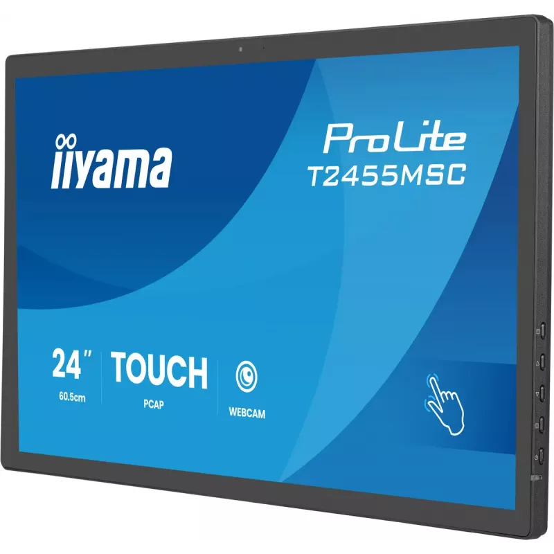 Touch-bedieningspaneel IIYAMA T2455MSC-B2 23,8 inch IPS 1920×1080, luidsprekers, VESA, zwart