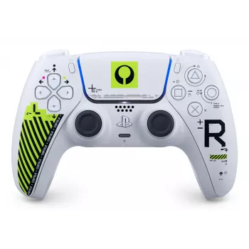 Sony DualSense Wireless Controller - Marathon Limited Edition wit, groen Bluetooth/USB gamepad analoog / digitaal Android, MAC, PC, PlayStation 5, iOS
