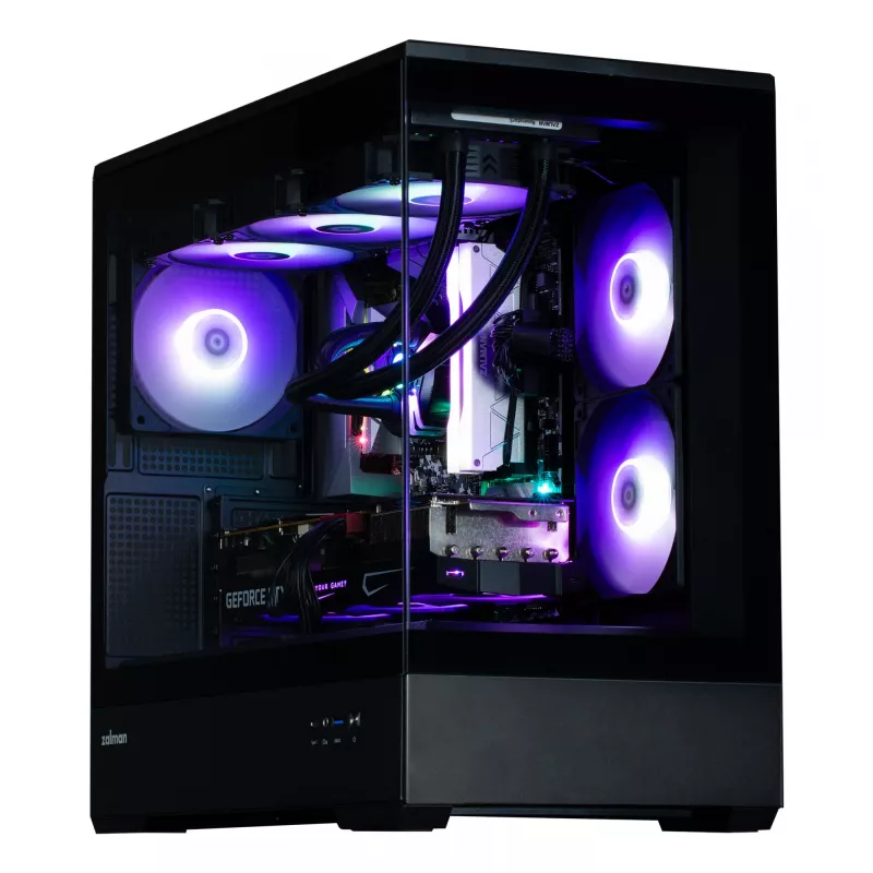 Zalman P30 mini tower zwart