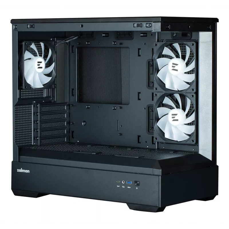 Zalman P30 mini tower zwart