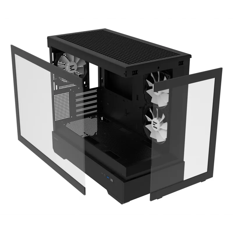 Zalman P30 mini tower zwart