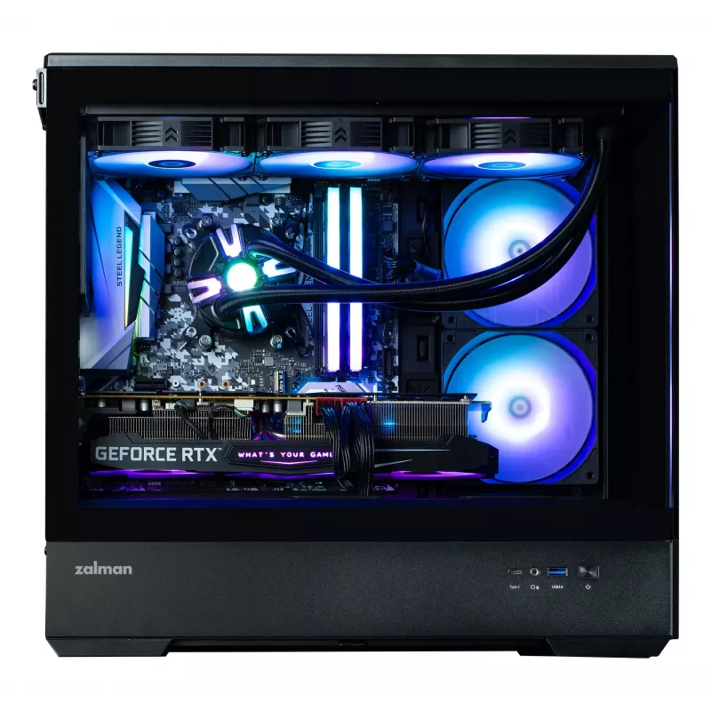 Zalman P30 mini tower zwart