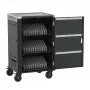 Ewent EW1701 wagen/kast voor draagbare apparaten draagbare apparatenkast zwart, grijs