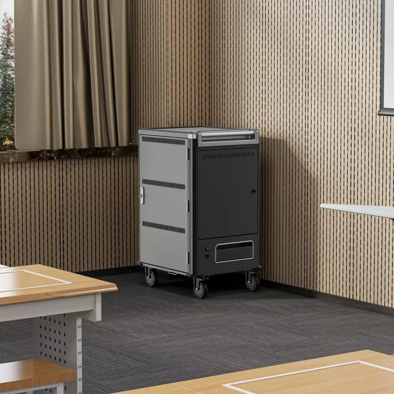 Ewent EW1701 wagen/kast voor draagbare apparaten draagbare apparatenkast zwart, grijs