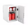 Minikoelkast met LED-make-upspiegel Elle ESDAF01WHEU 6 L wit