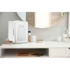 Minikoelkast met LED-make-upspiegel Elle ESDAF01WHEU 6 L wit