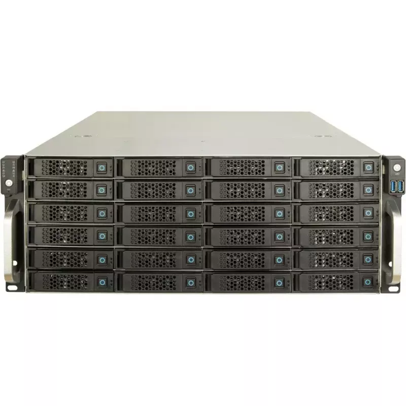 HDD-behuizing Inter-Tech 4U-4736 36 drives 2,5/3,5 inch SAS SATA