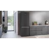 Siemens iQ500 KG49N4XAF koel-vriescombinatie vrijstaand 440 L zwart