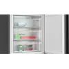 Siemens iQ500 KG49N4XAF koel-vriescombinatie vrijstaand 440 L zwart