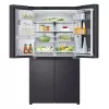 LG InstaView GMG960EVJE side-by-side koelkast vrijstaand 638 L zwart