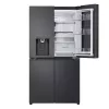 LG InstaView GMG960EVJE side-by-side koelkast vrijstaand 638 L zwart