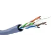 Netwerkkabel GOOBAY 96096 Cat6a U/UTP op rol, 100 m, blauw