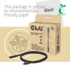 USB-C 40Gbps verlengkabel 1 m — club 3d, USB C naar USB C, zwart
