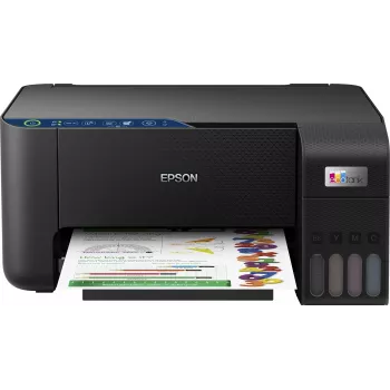 Inktjet-multifunctionele printer Epson EcoTank ET-2861 — A4, 5760×1440 DPI, 33 ppm, Wi-Fi, zwart
