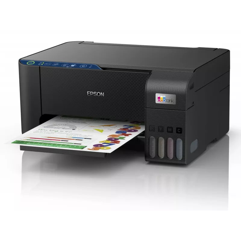Inktjet-multifunctionele printer Epson EcoTank ET-2861 — A4, 5760×1440 DPI, 33 ppm, Wi-Fi, zwart