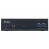 Shuttle XPC slanke barebone DL40N, Intel N150, 1x DDR5, 2x LAN (2x 2,5Gbit), 2xCOM,1xHDMI,1xDP, 1x VGA, ventilatorloos, 24/7 continu gebruik