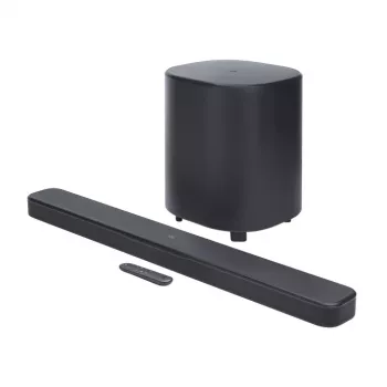 Soundbar JBL Bar 500MK2 zwart — 5.1 kanalen, 750 W, Dolby Atmos, draadloos & bedraad, subwoofer inbegrepen