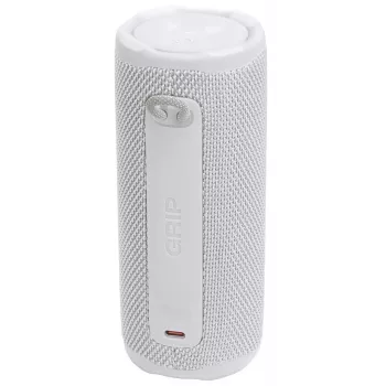 Mono-luidspreker JBL Grip mono wit — 16 W RMS, Bluetooth, USB-C, ingebouwde accu