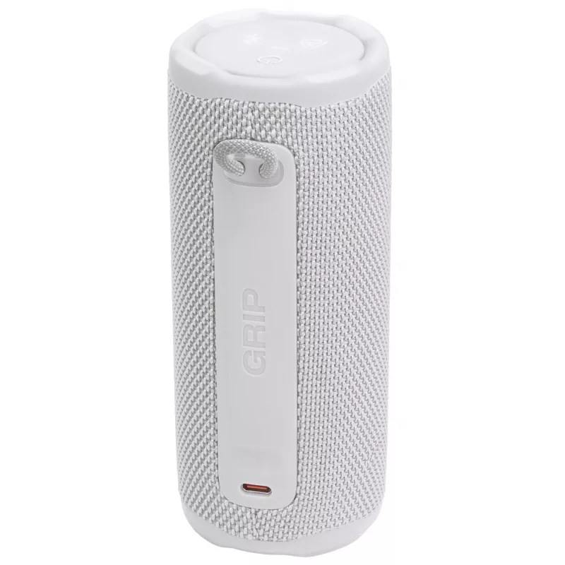 Mono-luidspreker JBL Grip mono wit — 16 W RMS, Bluetooth, USB-C, ingebouwde accu