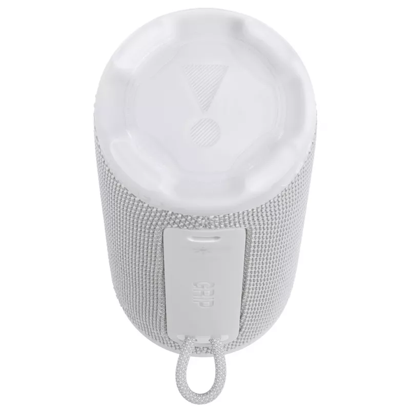 Mono-luidspreker JBL Grip mono wit — 16 W RMS, Bluetooth, USB-C, ingebouwde accu