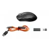 be quiet Dark Perk | Sym muis gaming rechtshandig RF draadloos + USB Type-C optisch 32000 DPI