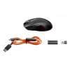 be quiet Dark Perk | Ergo muis gaming rechtshandig RF draadloos + USB Type-C optisch 32000 DPI