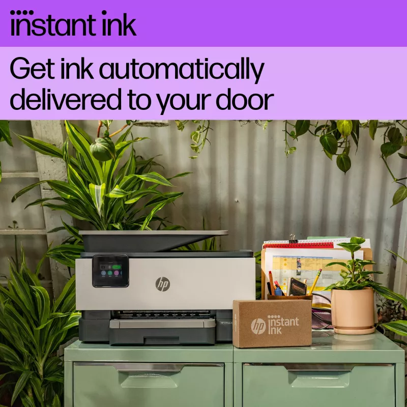 HP OfficeJet Pro 9122e draadloze all-in-one kleurenprinter, Instant Ink; dubbelzijdig printen