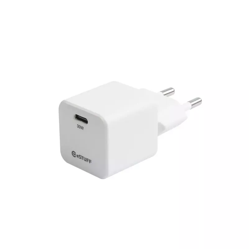 eSTUFF ES637027-BULK oplader voor mobiele apparaten smartphone wit AC snelladen binnen