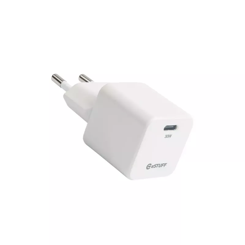 eSTUFF ES637027-BULK oplader voor mobiele apparaten smartphone wit AC snelladen binnen