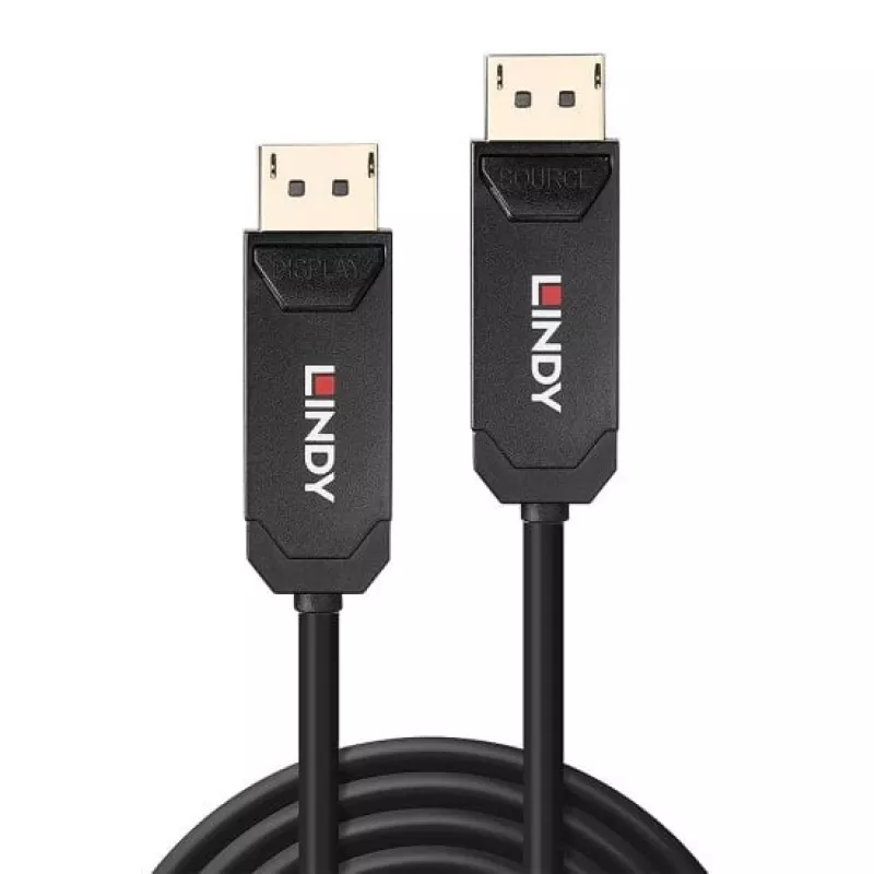 Lindy 38522 DisplayPort-kabel 20 m zwart