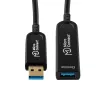 Microconnect Premium glasvezel USB 3.0-kabel A-A male-female, 20 m